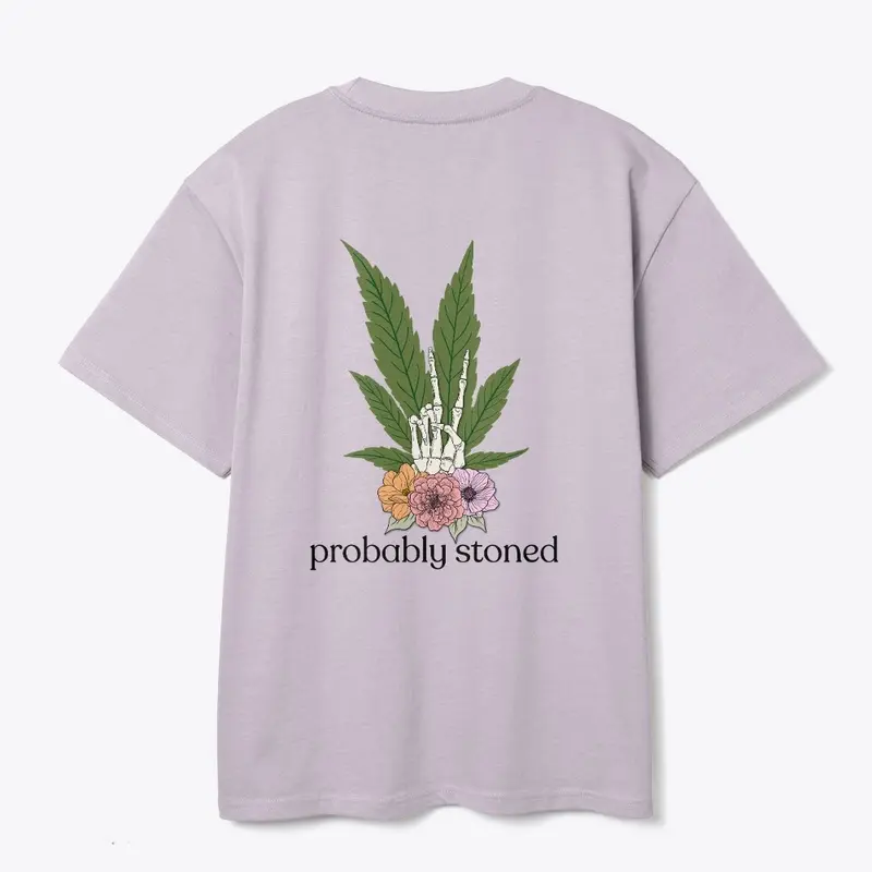 Macrodose Stoned Floral Heavyweight Tee