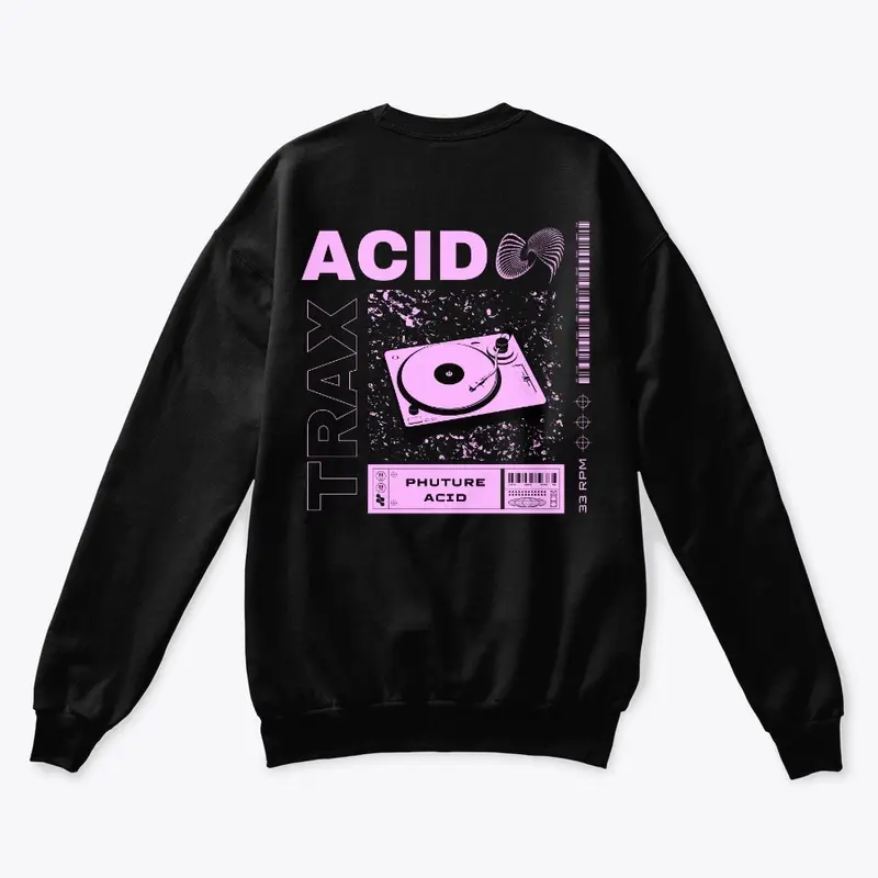 Macrodose Acid Trax Crewneck Sweatshirt