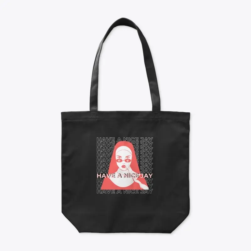 Macrodose Nice Jay Tote - Black