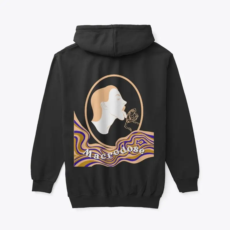 Macrodose Toad Licker Unisex Zip Hoodie